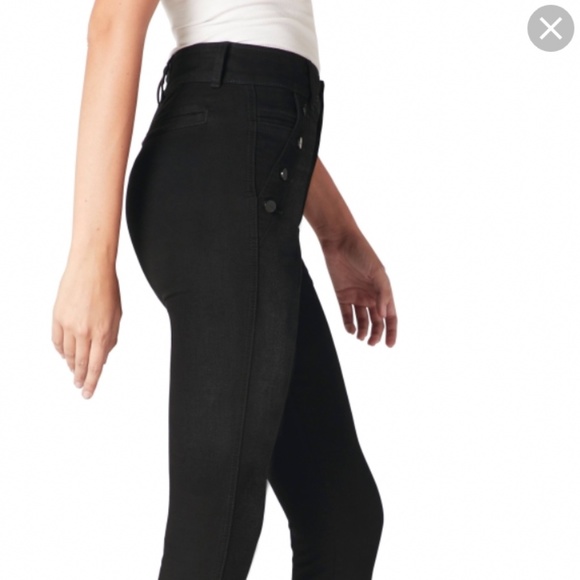 JOES Jeans The Georgia High Rise Button Skinny || Color: Black, Size: 28 - Picture 5 of 6